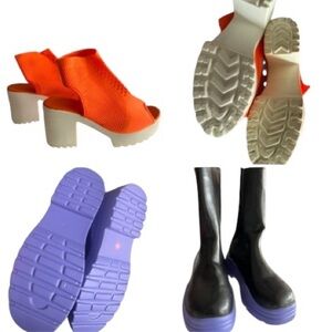 Orange and Purple Women's Shoes New never worn boutique shoe-no box